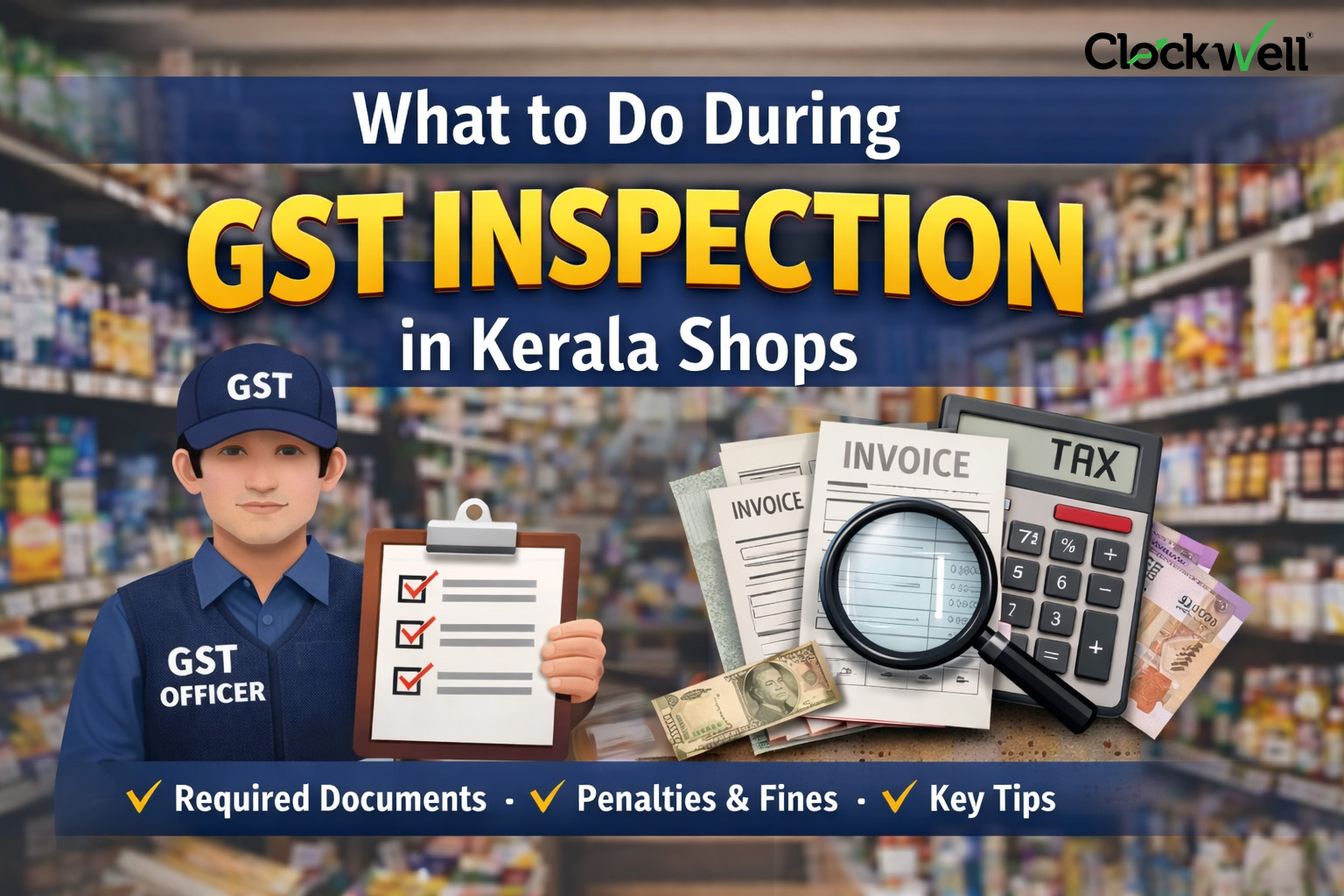 What to Do If a Shop Without GST Registration Faces GST Inspection